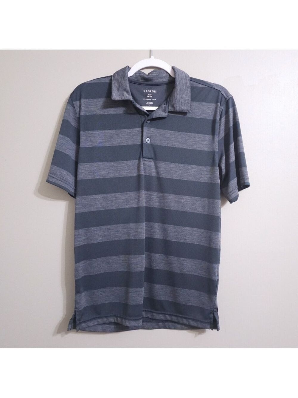 3 for $10 George Striped Polo Shirt men's small